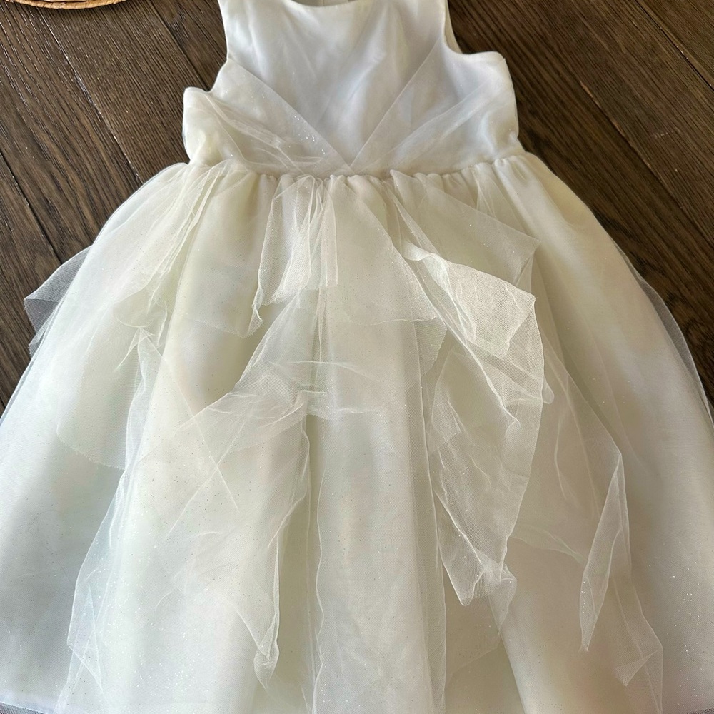 Janie & Jack white tulle dress